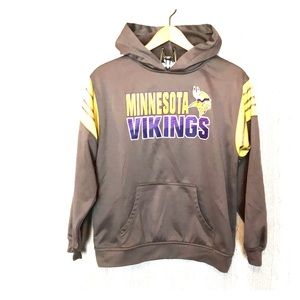 MN Vikings Boys Hooded Sweatshirt